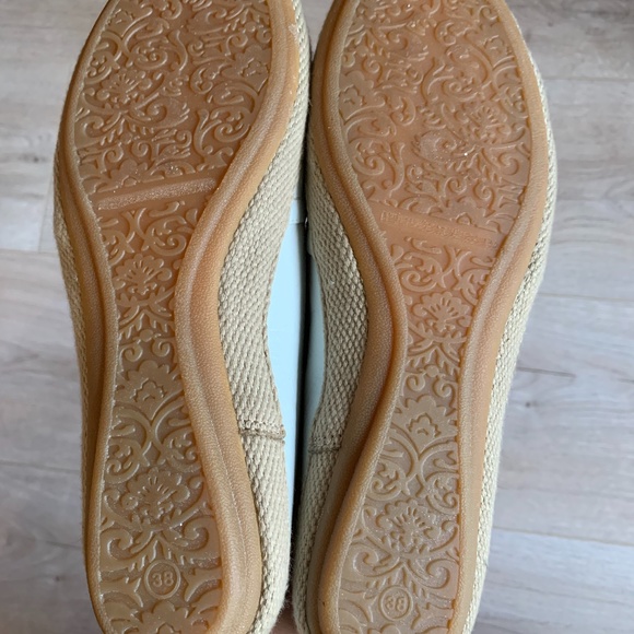 Light Blue Grey Espadrille Shoe Sz 38 / 7 to 7.5 - Picture 8 of 8